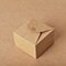 Kemasan Sabun 350gsm Kotak Kertas Kraft Daur Ulang Buatan Tangan Vintage Kotak Kerajinan Karton